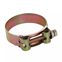 Collier de serrage en acier inoxydable 304, collier de serrage pour tuyau de 68 à 73 mm