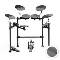 Portable Electronic Drum Kits Foldable Design Digital Drum Instrument with Easy Carry Performance Features
