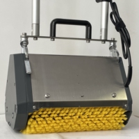 Nouvelle brosse à rouleaux industrielle cylindrique en plastique de 2 kg pour machine à rotation inverse TM3 12 pouces ZheJiang
