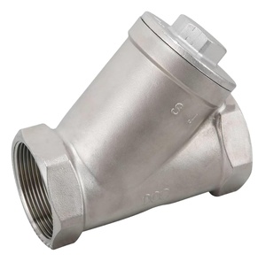 Trung Quốc nhà má<span class=keywords><strong>y</strong></span> ASME b16.34 800wog NPT đúc thép không gỉ cơ thể DN25 304 cf8 nữ vít kết thúc <span class=keywords><strong>y</strong></span>-loại mùa xuân nạp kiểm tra van - Product Image 2