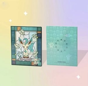 Hot Chinese Version Pokemond TCG Eevee Binders: Umbreon, Sylveon, Leafeon N-stock <span class=keywords><strong>Jeu</strong></span> de cartes à collectionner Collect Card Pikachu Binders - Product Image 4