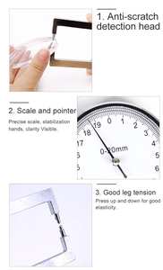 อุปกรณ์วัดความหนาเลนส์ 0~20 มม. เครื่องมือวัดความหนาเลนส์แว่นตา วัดความหนาเลนส์แว่นตาและเลนส์สายตาได้อย่างแม่นยำ - Product Image 5