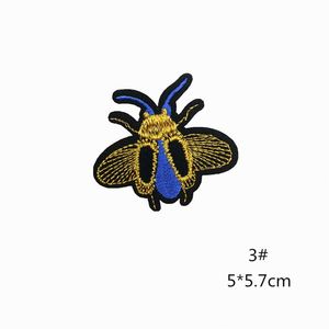 NODA Bulk Stock Iron on Embroidery Various Insect <b>Bee</b> Patch for Bag Clothes - Product Image 4