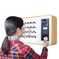 Boîte de gestion de clés de sécurité murale en métal durable avec serrure électronique à code, coffre-fort à clés, modèle 99+ VG-M, utilisation intérieure/extérieure