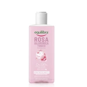 Tónico Facial EQUILIBRA Hyaluronic Rose para Piel Sensible 200ML, Tónico Facial Natural Orgánico Hidratante Hecho en Italia de Alta Calidad - Product Image 1