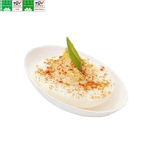 Servicio personalizado, plato con forma de huevo, bagazo de caña de azúcar - Product Image 3