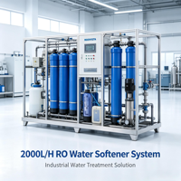 Unité de dessalement d'eau de mer NUO VISTA 50TPD SWRO avec PLC et pompe, machine de traitement de l'eau par osmose inverse