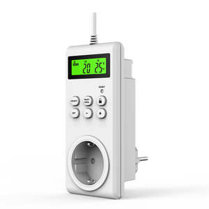 Commutateur de thermostat AUTO en plastique poli de bonne perspective de marque Domisi avec deux modes de fonctionnement de chauffage/refroidissement - Product Image 2