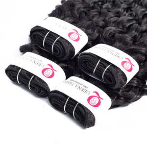 Wholesale Remy Weave Brazilians Human <b>Hair</b> Bundles Extensions Durable Cuticle Aligned Virgin Raw Wavy Loose Deep Wave for Lace - Product Image 3