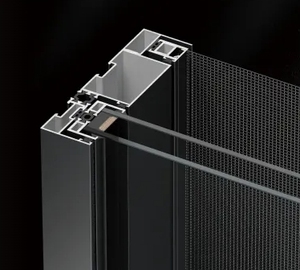 Modern tasarım alüminyum sürgülü kapı pencere alüminyum alaşımlı çerçeve paslanmaz çelik ekran netleştirme yatay açılış Bay pencere - Product Image 3