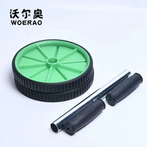 Roue abdominale pour hommes, rouleau silencieux, double roue abdominale pour femmes, équipement de fitness - Product Image 2