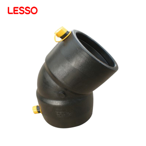 Lesso nhà máy bán buôn tất cả các kích cỡ 40 mét PE ống và phụ kiện yên Electro Fusion Ống phù hợp khuỷu tay - Product Image 3