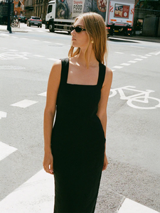 Abito di <span class=keywords><strong>lino</strong></span> di cotone Stock di abbigliamento da donna moda mista Casual collo quadrato abito da donna <span class=keywords><strong>abiti</strong></span> da donna popolari nuovi <span class=keywords><strong>abiti</strong></span> da donna - Product Image 3