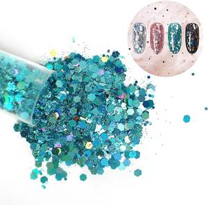 Brillo Hexagonal Extra Grueso Holográfico de 3 mm en Varios Colores para Manualidades, Arte de <span class=keywords><strong>Uñas</strong></span> - Product Image 4