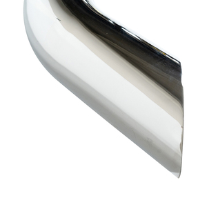 Ninetin Truxpro 6 "เส้นผ่านศูนย์กลางท่อโครเมี่ยม,<span class=keywords><strong>ปลาย</strong></span>แตรกระทิงลดลงเหลือ5" เส้นผ่านศูนย์กลาง36 "ความยาวสำหรับรถบรรทุกกึ่ง - Product Image 2