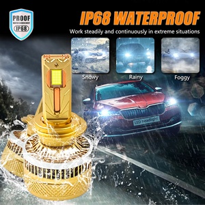 נורות לד לרכב Chenlang איכותיות 420W 40000LM שישה צינורות נחושת סופר בהירות H3 H4 H11 H1 H13 9005 9006 קנבס H7 פנסי חזית - Product Image 5