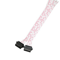 Kabel Terminal SM (mating) SM250-1 2.5mm 32-12P Konektor Male-to-male 10mm Tanpa Isolasi