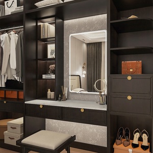 <span class=keywords><strong>L</strong></span> hình phòng ngủ tủ quần áo thiết kế tủ quần áo đồ nội thất phòng ngủ gỗ vài góc tủ quần áo tủ quần áo với bàn trang điểm - Product Image 4