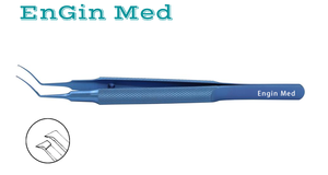 Mikro-Inzision-Kapsulorhexis-Zange für 1,8-2,2mm Einschnitte, Kreuzwirkende Backen - Product Image 2