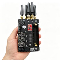 Placa de Desarrollo Multi RF ESP32 DIV 3X NRF24 CC1101 Transceptor Inalámbrico de 2.4G Sub 1Ghz Pantalla Táctil de 2.8 Pulgadas WIFI BLE IR 18650
