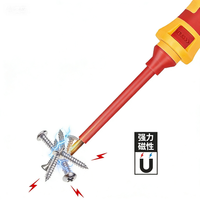 Jeu de tournevis isolés 13-en-1 personnalisable OEM, garantie 1 an, acier chrome-vanadium, piles incluses, outil domestique