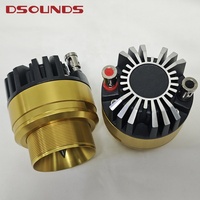 Haut-parleur HF de 1 pouce avec bobine vocale de 1 pouce, diaphragme en titane Neo Magnet 300Watts MAX, Tweeter à compression super bullet