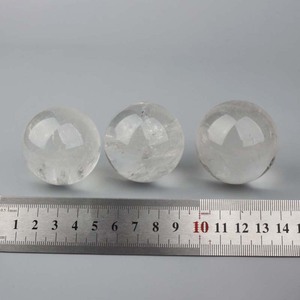 Vente en gros de sphères de cristal naturel de haute qualité, billes de quartz clair polies, autres objets artisanaux en cristal - Product Image 4