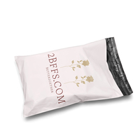 50 sacs de courrier personnalisés, enveloppe rose, en Poly, emballage pour les vêtements