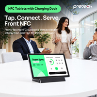 Tablette Android professionnelle 10,95 pouces G99 6 Go 128 Go avec station d'accueil pour bureau intelligent, salle de réunion, réception GMS CE FCC RoHS