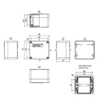 Weidmuller Fournisseur Bon Prix Klippon POK 081606 EX Polyester Boîtier Vide 1305830000 1306020000