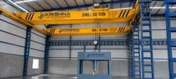10 Ton Electric Wire Rope <b>Hoist</b> Electric Wire Rope <b>Hoist</b> 10 Ton Red Metal New With Blue Motor And Yellow Gears - Product Image 2