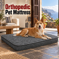Matelas orthopédique pour chien avec housse imperméable et emballage compressible pour les programmes d'exportation OEM ODM