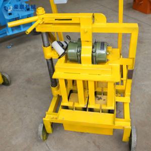 Mesin pembuat blok QT40-3C mesin pembuat bata semen beton tipe Mini Manual - Product Image 2