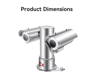 Telecamera Integrata Pan-Tilt ad Alta Definizione a Infrarossi Antideflagrante ATEX con Serbatoio Spray - Product Image 2