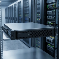 Système de stockage hybride unifié Lenovo ThinkSystem DM5000H avec contrôleurs actifs doubles pour stockage en rack d'entreprise