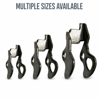 Support de fixation en acier inoxydable sur mesure usiné CNC, fabrication OEM de clips de fixation estampés de précision