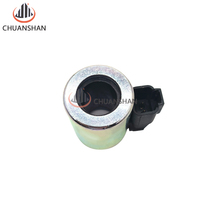 Pièces de machines de construction pour Caterpillar XCMG Sany bobine électrovanne bobine diamètre intérieur 19 hauteur 50 24V deux prises