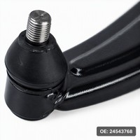 Bras de suspension avant gauche en acier estampé en usine, référence OE 24543768, neuf, garantie 1 an, pièces de rechange pour châssis automobile
