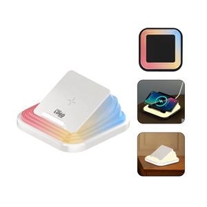 Lámpara de Escritorio con Protección Ocular y Logotipo Personalizado, Lámpara de Lectura Nocturna, Carga Inalámbrica de 10W, Plegable, Inteligente, Regalo, Lámpara de Estudio - Product Image 2