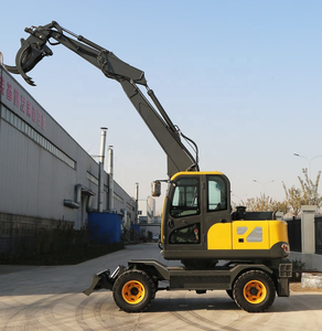 Wielgraafmachine met motor aangedreven intrekbare rupsgraafmachine voor bouwwerkzaamheden, wegverharding en grondverzet - Product Image 5