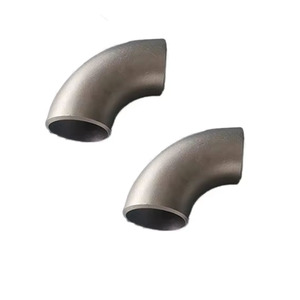 Raccord coudé sans couture 90 ° durable en acier inoxydable et en acier au carbone mamelons filetés de tuyaux en acier au carbone - Product Image 3