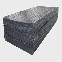 Plaque de base routière en polyéthylène, mobile, résistante à la compression, résistante à l'usure, antidérapante, plancher temporaire personnalisé
