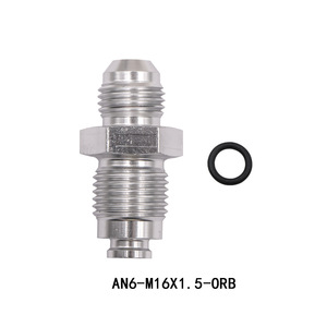 ข้อต่อพวงมาลัยเพาเวอร์ 6AN M16 M18X1.5 อลูมิเนียมอัลลอยด์สำหรับปั๊มไฮดรอลิกและโครงอะไหล่ซ่อมแซม - Product Image 4