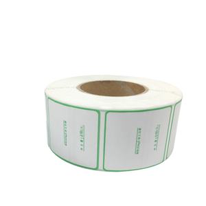 Etiqueta Autoadhesiva Térmica Impermeable de PVC con Recubrimiento de PET, Rollo Jumbo, Función de Código de Barras, Etiqueta en Blanco para Supermercado, Comestibles, Envío, Alimentos - Product Image 3