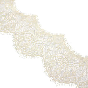 3 metri/lotto di larghezza 9.5cm Non elasticizzato Multi colori con rifinitura ciglia in pizzo francese - Product Image 6