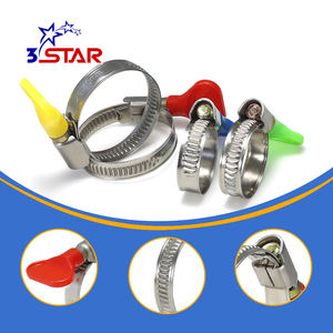 Colliers de serrage en acier inoxydable à dégagement rapide pour tube télescopique de type c <span class=keywords><strong>avec</strong></span> vis à pouce/poignée - Product Image 2