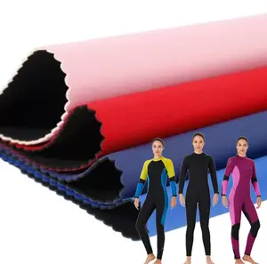 Free Sample Neoprene Sheet Scuba Fabric Waterproof Soft 2mm3mm Wetsuit Neoprene Fabric