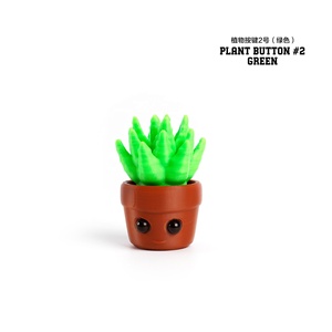 Cactus articulé imprimé en 3D en PLA, jouet anti-stress, plante décorative mignonne et durable pour bureau, cadeau anti-stress pour enfants et adultes, logo personnalisé - Product Image 5