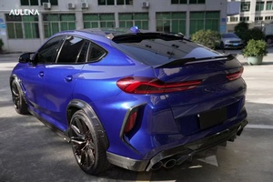 ชุดแต่งคาร์บอนไฟเบอร์แห้งสำหรับ BMW X6M ชุดแต่งสไตล์ Aulena ประกอบด้วยลิ้นกันชนหน้า ดิฟฟิวเซอร์ สปอยเลอร์ ฝากระโปรง ซุ้มล้อ ชุดแต่งไวด์บอดี้ X6M - Product Image 5