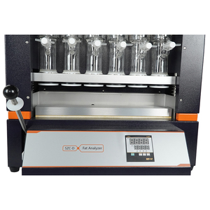 Extractor Soxhlet de 6 canales, Analizador de extracción de grasa de laboratorio, aparato de instrumento de prueba - Product Image 6